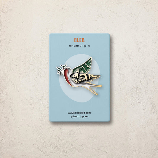 Birdie Metal Pin ''Free Falasteen'' [PRE-ORDER]