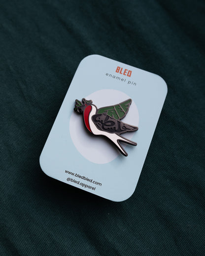 Birdie Metal Pin ''Free Falasteen''