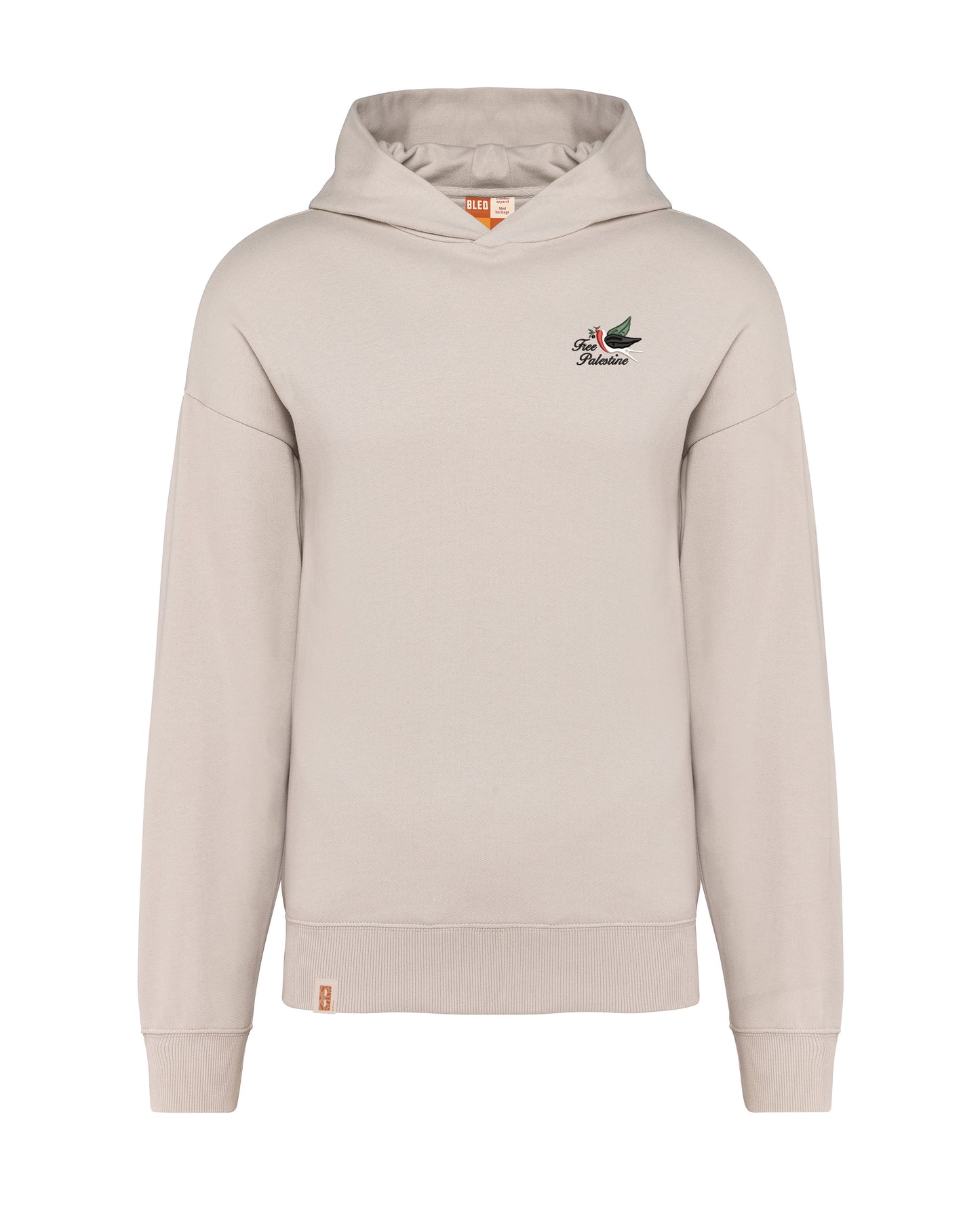 Ya Tayr Phrase Embroidered Hoodie