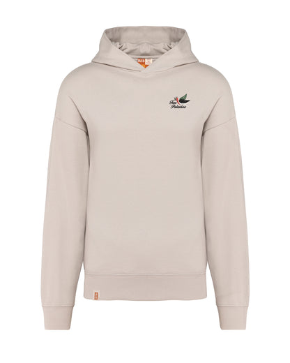 Ya Tayr Phrase Embroidered Hoodie