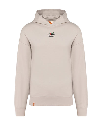 Ya Tayr Phrase Embroidered Hoodie