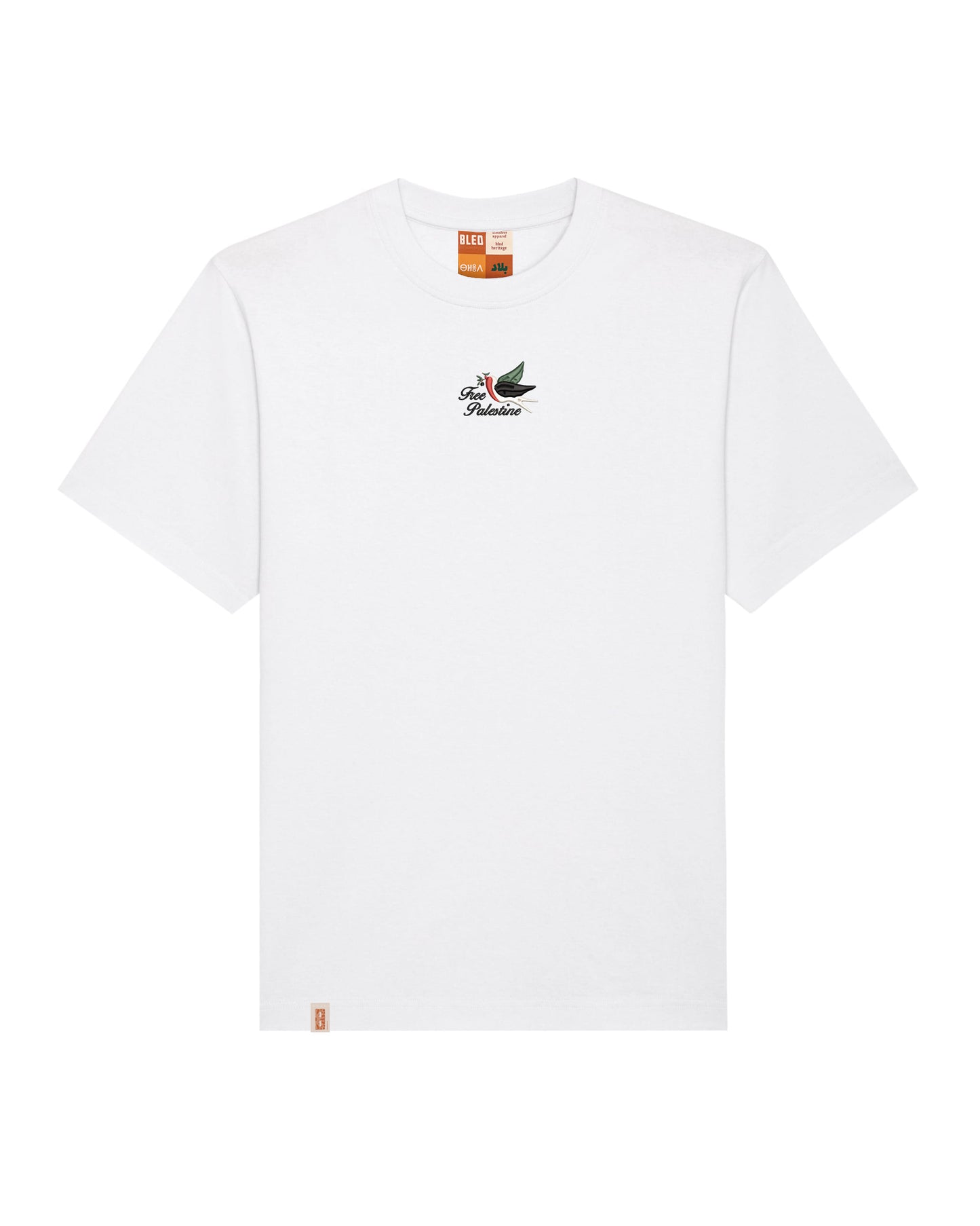 Ya Tayr Phrase Embroidered T-Shirt