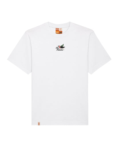 Ya Tayr Phrase Embroidered T-Shirt