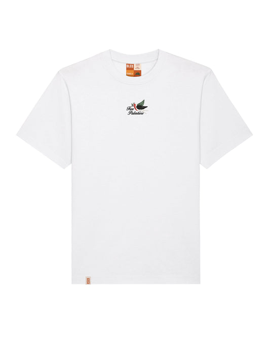 Ya Tayr Phrase Embroidered T-Shirt