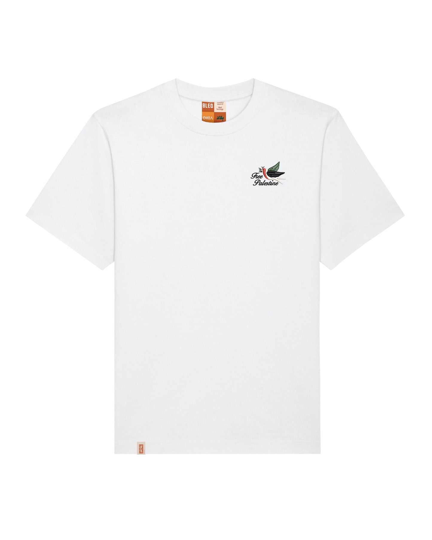 Ya Tayr Phrase Embroidered T-Shirt